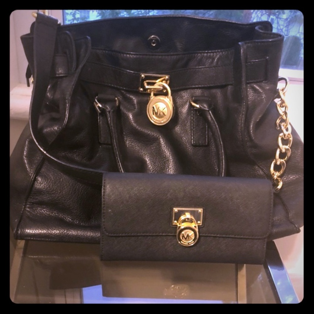 Michael Kors Bag & Wallet—matching set.